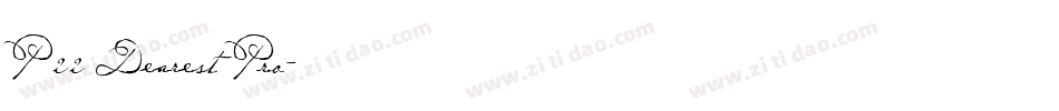 P22 Dearest Pro字体转换